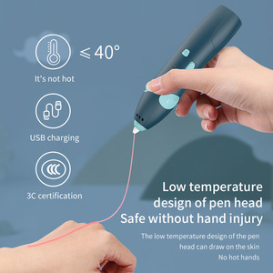 NoHot 3D Printing Pen Set Low Temperature Wireless Creative Graffiti <b>Toy</b> Children's DIY Stereoscopic Drawing Pen <b>Educational</b> <b>Toy</b> - Product Image 2