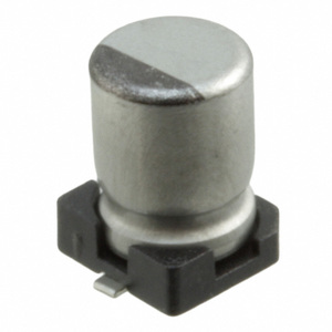 UPW0J821MPD1FA ตัวเก็บประจุด้วยไฟฟ้าอลูมิเนียม820uF ± 20% 6.3V ผ่านรู - Product Image 1