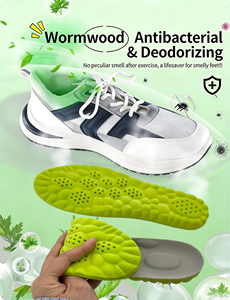 Semelles respirantes pour le soin des pieds, correction de la voûte plantaire, soutien confortable, inserts pour chaussures - Product Image 4