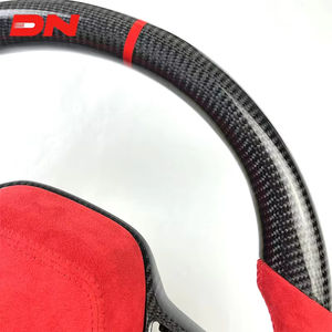 Volant en cuir carbone de style sport personnalisé pour Honda CRV HR-V <span class=keywords><strong>Civic</strong></span> 11ème Type R FL5 SI Acura Integra Fit - Product Image 6