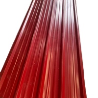 Fabrikverarbeitetes 0,26-0,30mm Hartes Wellblech aus Verzinktem Stahl RAL-Farbe Z30-Z40 Beschichtung Null-Spangle-Schnitt
