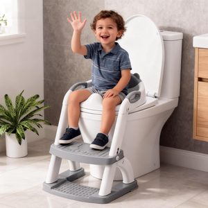 Potty Training <strong>Seat</strong>, Upgrade Toddler <strong>Toilet</strong> <strong>Seat</strong> for <strong>Kids</strong> 2 in 1 Potty Training <strong>Toilet</strong>, Potty Training <strong>Seat</strong> With Step Stool - Product Image 5