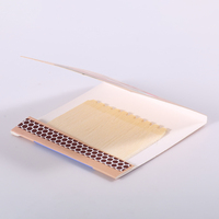 Wholesale Custom Cartoon Eco-Friendly Recycled Paperboard Book Shaped Style Birthday Matchbook with Hot Stamping UV