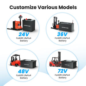 Baterai LifePo4 Forklift AGV baru baterai Lithium 24V 100AH 51.2V 460Ah baterai Lithium 600AH untuk Forklift navigasi Otonomi - Product Image 5