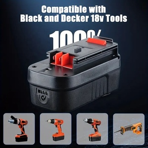 5Ah ni-mh 18 V <span class=keywords><strong>batteria</strong></span> di ricambio per <span class=keywords><strong>Black</strong></span> & <span class=keywords><strong>Decker</strong></span> HPB18 244760-00 A1718 FS18FL FSB18 Firestorm 18 Volt utensile elettrico Cordless - Product Image 4