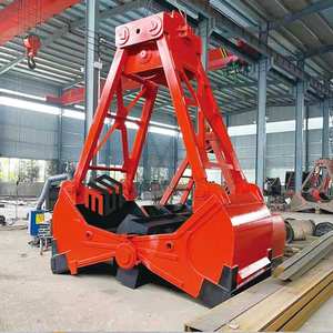 קליפת תפוז קליפה לתפוס דלי מותאם אישית 12cbm 25t חשמלי הידראולי פליפ שליטה מרחוק לתפוס דלי עבור מנופים ימיים - Product Image 6