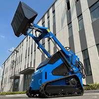 Mini-chargeuse compacte multifonctionnelle sur chenilles de haute qualité avec moteur Kubota et accessoires – Nouveauté en gros