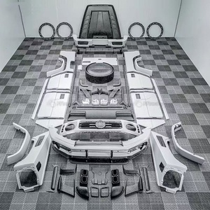 Kit carrosserie en fibre de carbone pour Mercedes W464 G500 <span class=keywords><strong>G63</strong></span>, style MSY P920 amélioré, pare-chocs avant et arrière, spoiler, capot, kit carrosserie - Product Image 2
