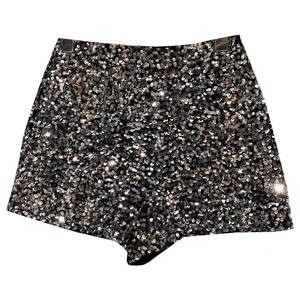 Nouvelle jupe courte à trois quarts pour femmes, style tendance, entièrement recouverte de strass brillants, fermeture éclair résistante, pour boîte de nuit - Product Image 6