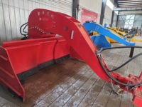 Niveleuse de terrain agricole hydraulique robuste 3.0-5.0 pour tracteur, grand niveleur laser pour ferme
