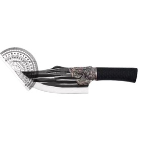 Longquan boning knife, round-tipped knife, sharp fish-killing knife, chef's knife, pig-slaughtering knife, <b>dicing</b> knife, - Product Image 5