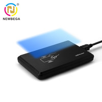 Chip NFC tarjeta inteligente sin contacto rango de lectura largo lector RFID escritor con USB