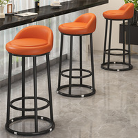 Vente directe d'usine, tabourets de bar pour restaurants en plein air, tabourets de bar modernes empilables avec rangement