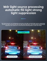 Cámara de Visión Trasera con Pantalla IPS HD de 4.7 Pulgadas y Visión Nocturna, con Lente Simple o Doble, Grabadora de Video para Auto 1080P
