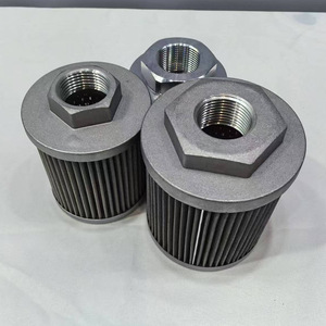 Industrial Oil Inlet Filter Element 3-75 Synthetic Material Stainless Steel High Temperature Resistant - Product Image 3