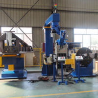 Robot Industrial para Soldadura MIG con Protección de Gas, Penetración Profunda, Costura de Soldadura Fuerte, Aplicable a Varios Tipos de Acero Metálico