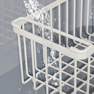 Cesta de Almacenamiento Metálica para Refrigerador con Múltiples Niveles y Estantes, Diseño Desmontable Impermeable y Ecológico para Uso en la Cocina - Product Image 6