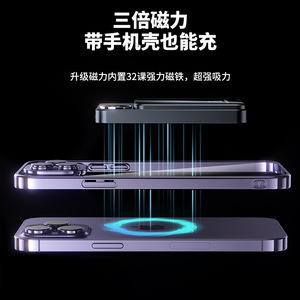 <span class=keywords><strong>Cargador</strong></span> Magnético Portátil de Plástico de 10000 mAh con Carga Rápida de 22.5 W, Aplicable en Varios Países - Product Image 3