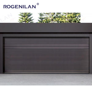 Rogenilan Portes de garage électriques à enroulement rapide en aluminium personnalisées Volets roulants extérieurs à glissement rapide pour la maison - Product Image 1