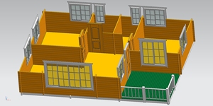Casa <span class=keywords><strong>de</strong></span> <span class=keywords><strong>Madera</strong></span> para Glamping, Resort Holidav, Chalet, Cabaña <span class=keywords><strong>de</strong></span> <span class=keywords><strong>Madera</strong></span> Aislada para Invierno - Product Image 3