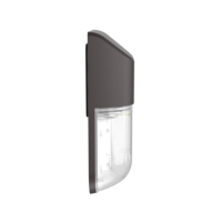 Appliques murales LED Wallpack 48W-150W avec télécommande, intensité variable, CRI 95 élevé, IP65, en aluminium, pour l'éclairage extérieur des maisons et des espaces publics