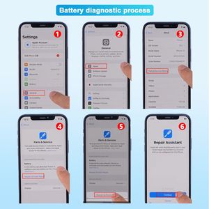 Usine directe OEM vente en gros en vrac marque Wenxi d'origine garantie de 12 mois cellules de <span class=keywords><strong>batterie</strong></span> rechargées pour batteries XS/XR/XS - Product Image 3