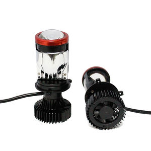 ZDY7 9-32V 50W 6000K H4 Led <span class=keywords><strong>loupe</strong></span> projecteur lentille lampe pour voiture moto avant lumière - Product Image 2