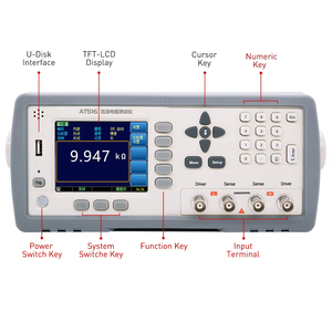 เครื่องวัดความต้านทานดิจิตอล AT516 มิลลิโอห์มมิเตอร์ รุ่น AT516 ขายดี - Product Image 5