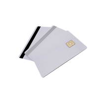 Carte à puce de contact personnalisée FM4428 avec numéros NBS à 16 chiffres Carte à puce RFID en PVC Fréquence 13.56MHz