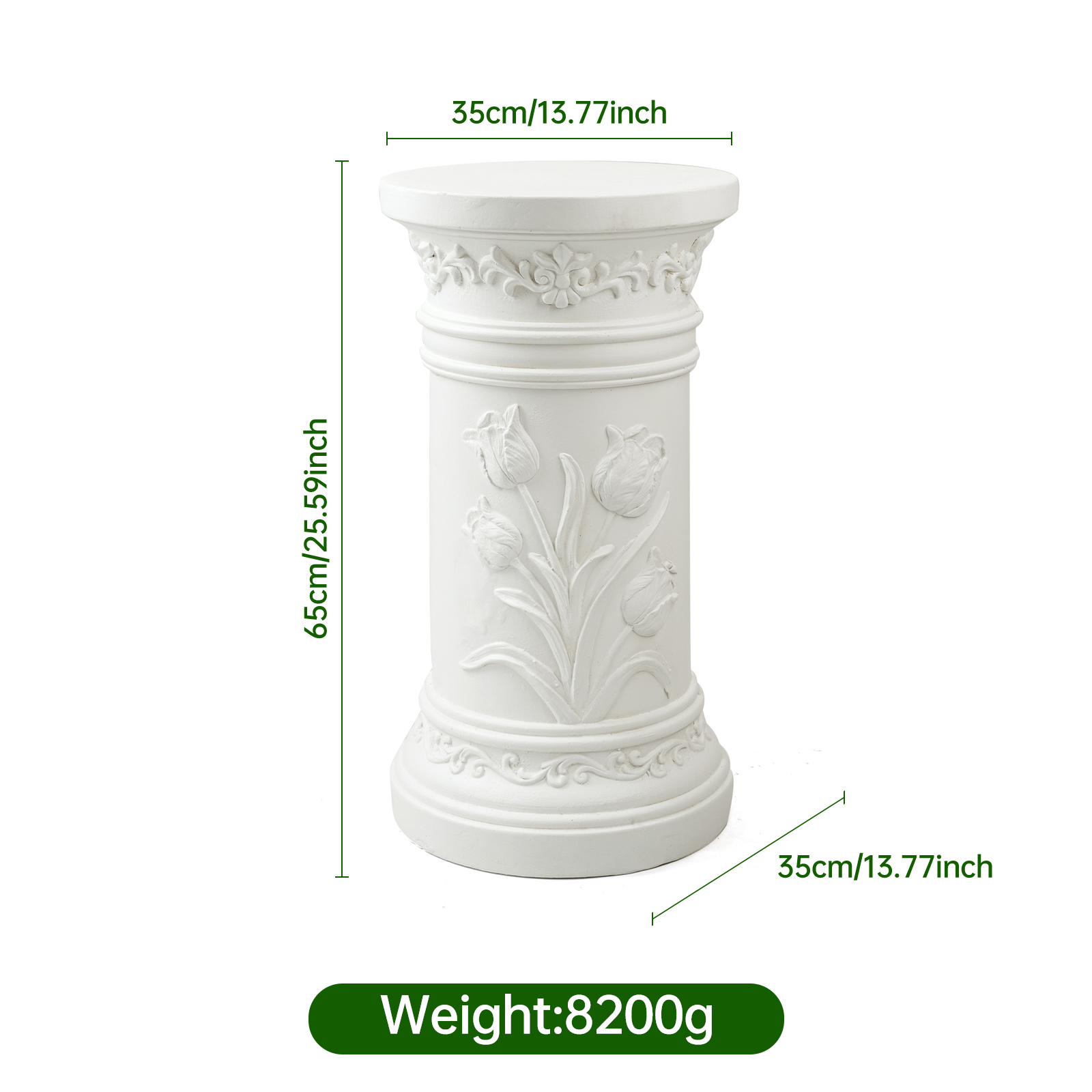 Roman column-tulip
