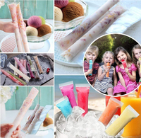 Moule à glace jetable en plastique, pour glaces et glace populaire, personnalisable, 50 pièces