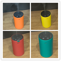 Difusor de Aroma Automático Inteligente de Lujo para Automóvil, Difusor de Fragancia Inalámbrico sin Agua, Dispensador de Aroma Eléctrico para Automóvil