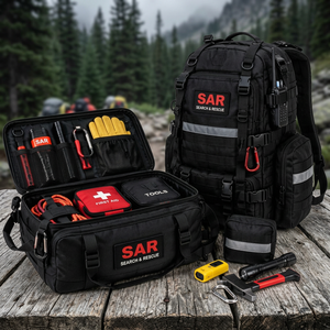Sac à dos SAR de recherche et de sauvetage pour équipement de survie en milieu urbain et en zone sauvage, en nylon Cordura 1000D - Product Image 3