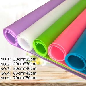 Alfombrilla para hornear de silicona antiadherente de grado alimenticio, almohadilla para amasar, almohadilla para Panel de fideos gruesos, alfombrilla para amasar masa de pastelería - Product Image 3