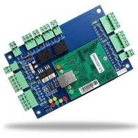 Doble 2 puerta TCP/IP de Control de acceso a la red PCB Junta Wiegand puerta Panel tablero de Control de acceso con SDK de Software libre