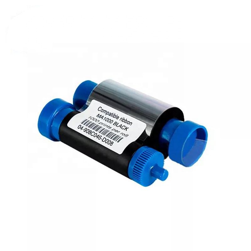 Черная Высококачественная совместимая лента с сублимационной печатью Magicard MA1000K 1000 изображения