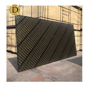 <span class=keywords><strong>Contrachapado</strong></span> de Madera de 18 mm y 3/4 de Pulgada con Unión Dentada, Recubierto con Película Marina, a <span class=keywords><strong>Precio</strong></span> Económico, para Construcción y Encofrado de Hormigón - Product Image 1