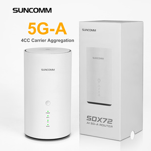 Nuevo enrutador SDX72 WiFi 7 BE7200 NSA SA NR red celular NFC malla VoLTE Puerto VoIP 5G enrutador con ranura para tarjeta SIM - Product Image 1