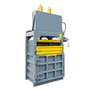 Estación de Recolección de Basura Vertical Automática, Prensa Hidráulica para Empacar Chatarra, Compactadora de Cartón y Plástico de 60T - Product Image 4