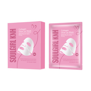 Nouveau Masque Éclat au Collagène 2.0, Masque Facial Raffermissant au Bio-collagène, Masque Hydratant Anti-Âge en Tissu pour une Peau de Verre - Product Image 5