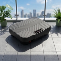 Plateforme vibrante ABS mini pour usage domestique, technologie électromagnétique, fitness, massage Crazy Fit, portable, 150W