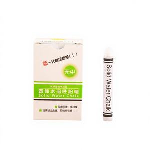 <span class=keywords><strong>Craie</strong></span> solide soluble dans l'eau, sans poussière, effaçable à l'eau, non toxique, pour l'enseignement et le bureau, lot de 20 craies solides pour l'école - Product Image 3