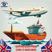 Ddp depuis la Chine Shenzhen Agent de transport transitaire Service à porte USA UK Europe air Sea Express USA France Canada