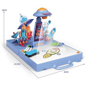 กระดานวาดภาพฉายภาพสำหรับเด็ก ขายดี พร้อมชุดประกอบ ของเล่นเสริมพัฒนาการเด็กเล็ก ของเล่นธีมอวกาศสำหรับเด็ก - Product Image 6