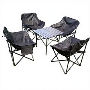 Ensemble <span class=keywords><strong>table</strong></span> <span class=keywords><strong>et</strong></span> chaises pliantes portables d'extérieur 2026 – <span class=keywords><strong>Table</strong></span> <span class=keywords><strong>pliante</strong></span> Egg Roll <span class=keywords><strong>pour</strong></span> repas, <span class=keywords><strong>camping</strong></span>, barbecue, utilisation en voiture – Mobilier d'extérieur - Product Image 1