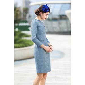 إنتاج أصلي أنيق توييد أحدث أنماط الفساتين في أفريقيا مع الصور - Product Image 5