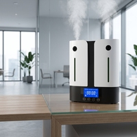 Diffuseur d'arômes électrique double pour huiles essentielles, idéal pour les grands espaces commerciaux et les systèmes CVC