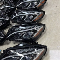 Applicable à pour Mercedes-Benz C W205 C300 C63 C43 Original LED US Gauge Poissons Oeil Lentille Haute Matrice Phares 12V 6000K