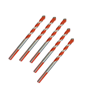 Evian Tools ET005 Juego de brocas de <span class=keywords><strong>centro</strong></span> de cerámica de 10mm YG6X Carburo de tungsteno 5/6/8/10/12mm Vástago triangular Perforación de óxido negro - Product Image 1