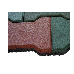 Ucuz oyun alanı bahçe parkı kauçuk döşeme fayans kauçuk köpek kemik <span class=keywords><strong>Driveway</strong></span> finişer tuğla - Product Image 3